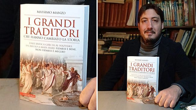 “I grandi traditori che hanno cambiato la storia”, il libro del mazarese Manzo