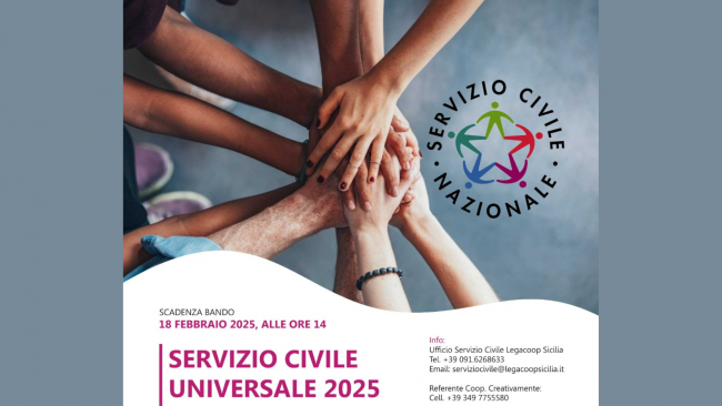 Mazara, servizio civile: pubblicato il bando del progetto 