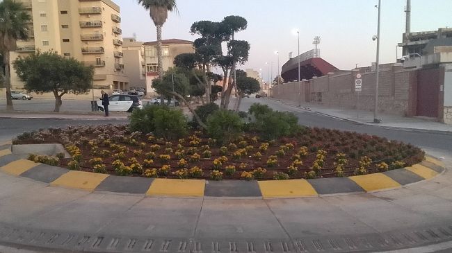 ​Erice. Completata la rotonda nei pressi dello stadio