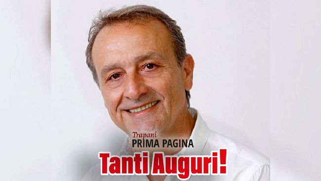 Buon Compleanno al sindaco di Trapani Giacomo Tranchida