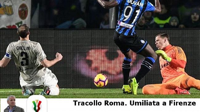 Disfatta Roma. La Dea affonda una Juve da “Terza Categoria”