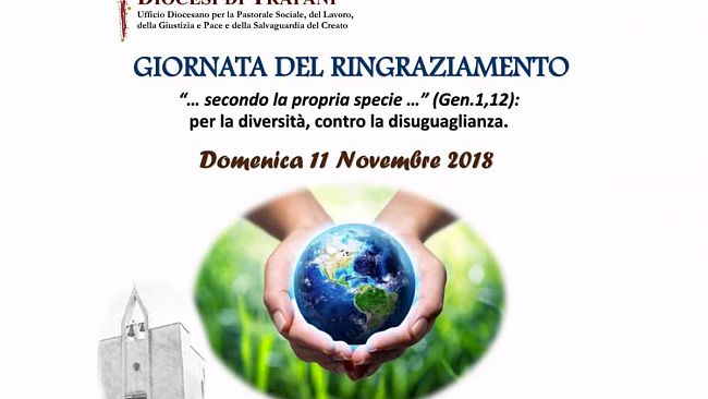 Trapani, a Rilievo la celebrazione diocesana per la Giornata del Ringraziamento