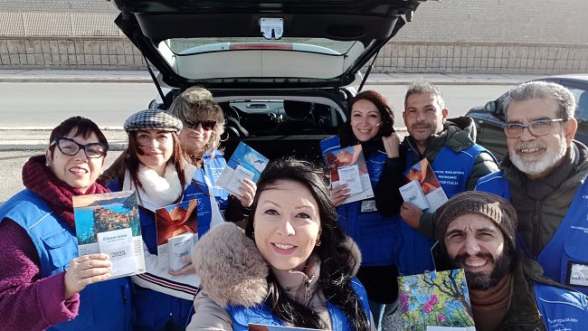 Trapani, i volontari del CRIVOP hanno consegnato ai detenuti della Casa Circondariale di Trapani dei calendari