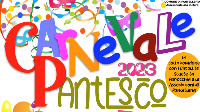 Pantelleria, manifestazione per il Carnevale 2023. Si parte il 17 febbraio 