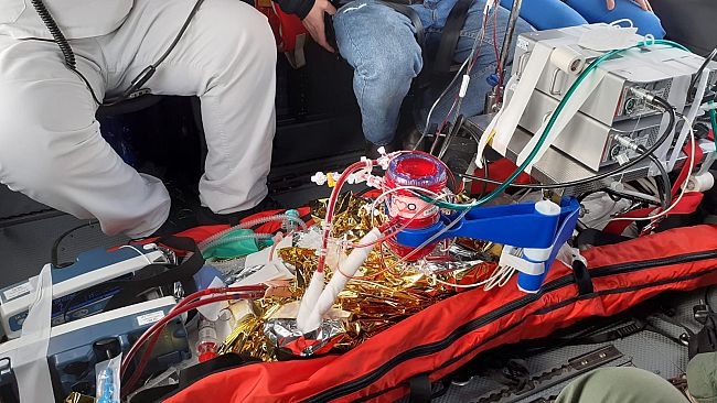 Aeronautica Militare impegnata nel trasporto di un neonato in pericolo di vita