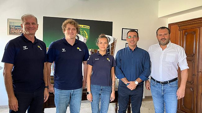 “EBT Finals”, la Handball Erice riceve la visita delle Federazioni Europea e Italiana