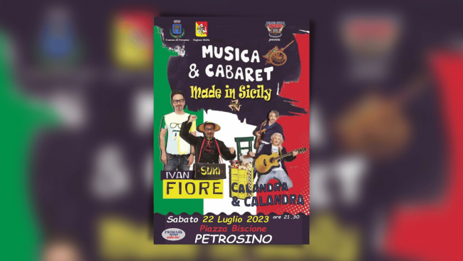 Ivan fiore e “I Calandra & Calandra” questa sera a Petrosino