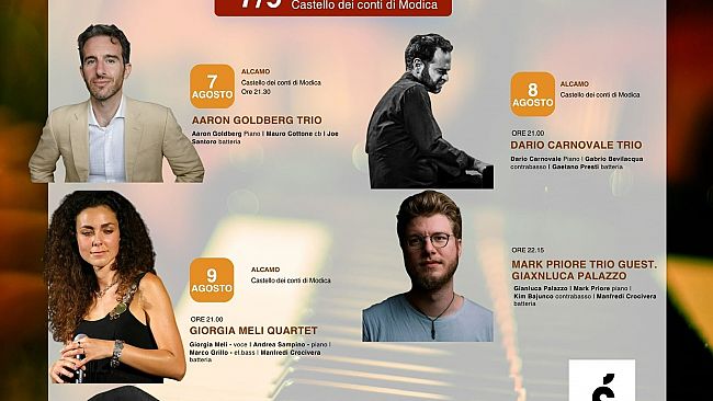 Il jazz protagonista ad Alcamo per tre giorni dal 7 al 9 agosto