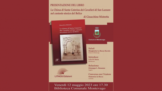 Montevago, presentazione del libro  dello storico Gioacchino Mistretta