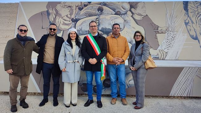 Valderice, inaugurata a Bonagia l’installazione artistica del progetto