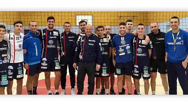 Mazara, incontro tra i ragazzi della Volley Essepiauto e Billardello
