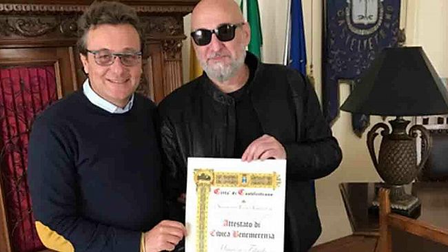 Castelvetrano, consegnata a Maurizio Filardo la Civica Benemerenza