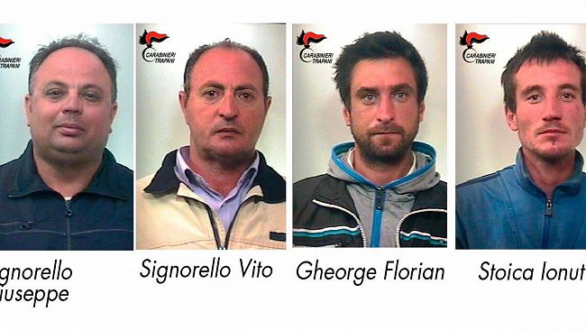 Marsala, “guerra della marijuana”, i Carabinieri arrestano i mazaresi Vito e Giuseppe Signorello e due rumeni. Rumeno ucciso e cadavere carbonizzato. Scoperte 9000 piantine di canapa