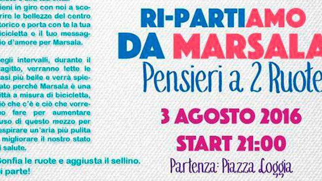 Associazione ReStart, “RiPartiamo da Marsala – Pensieri a due ruote”