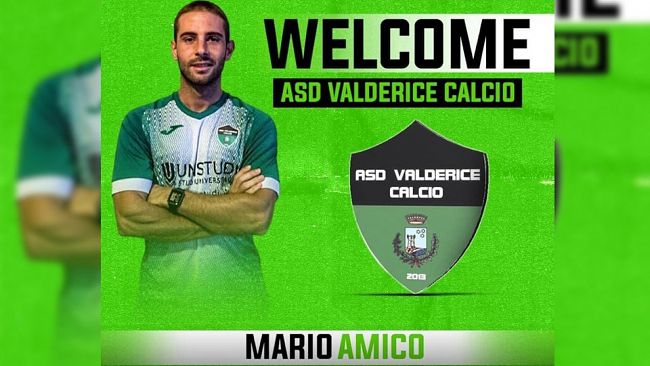 Asd Valderice 2013, gran colpo per il reparto offensivo: ufficiale Mario Amico