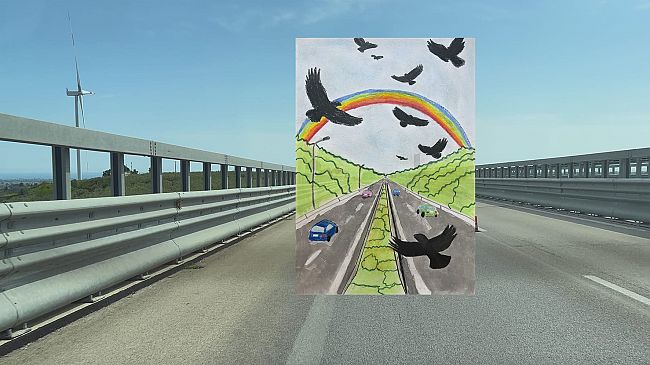 Gibellina, si inaugura la mostra di Giuseppina Giordano: un viaggio tra corvi, autostrade e orizzonti arcobaleno