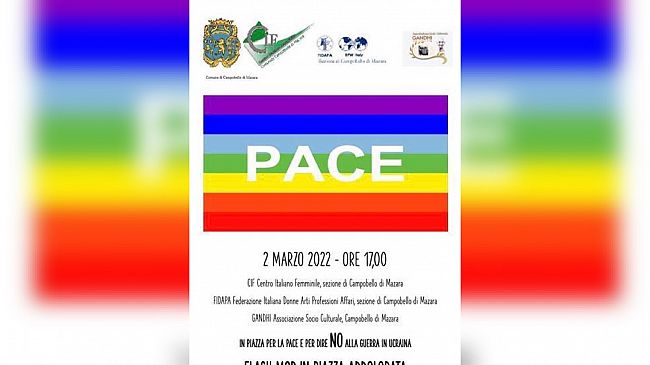 Campobello scende in piazza per la pace