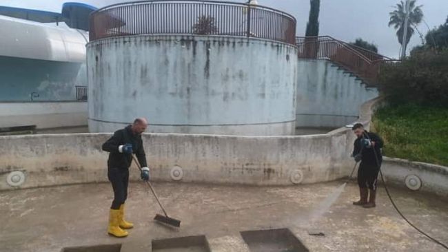 S. Margherita, iniziati i lavori di pulizia della fontana di Piazza Loi