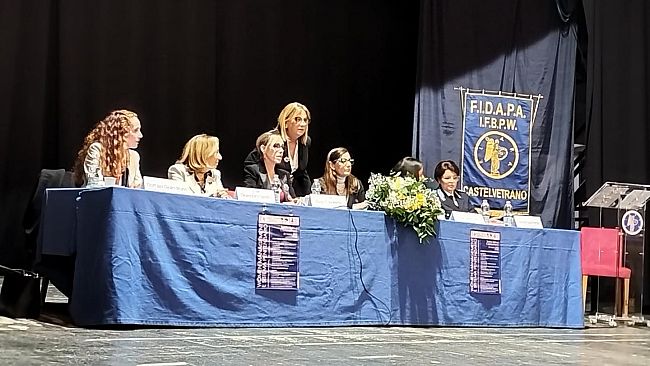 La Fidapa ha organizzato il convegno distrettuale su leadership femminile tra ordine e rieducazione