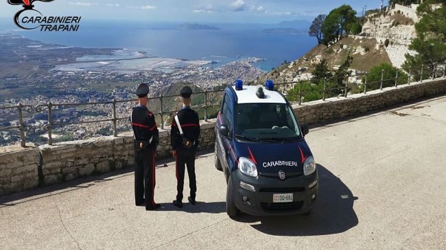 Erice, furto in abitazione. I Carabinieri denunciano un 47enne