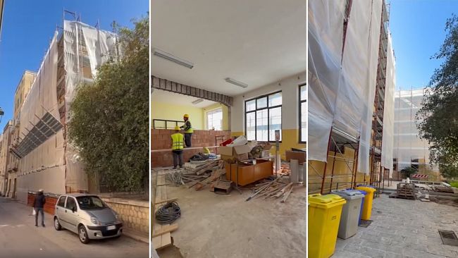 trapani-si-riqualifica-la-scuola-leonardo-da-vinci-a-settembre-la-riapertura