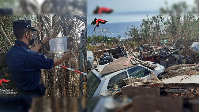 Pantelleria, gestione incontrollata di rifiuti pericolosi: denunciato un uomo