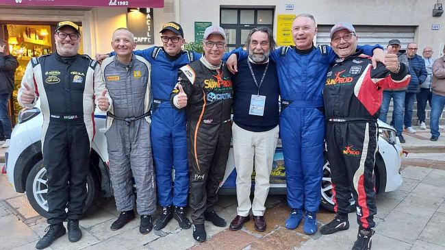 Podio, tutto o quasi, di partannesi al 1° Rally Valle del Belìce