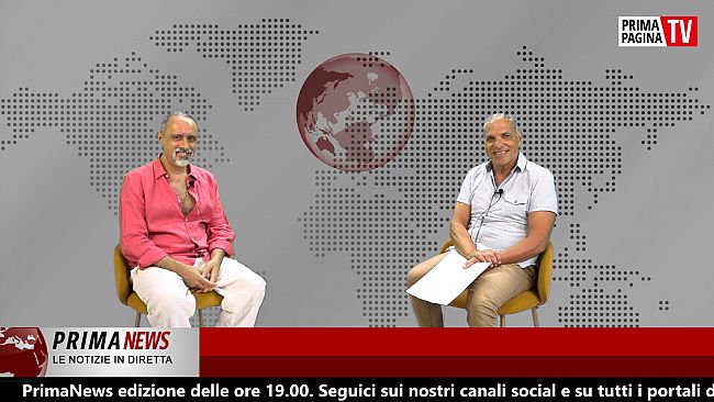 Prima news 22 Luglio: ospite l'artista Giuseppe Denaro 