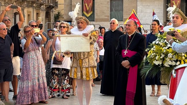 Mazara, oggi alle ore 18 l'annuncio del Festino di San Vito