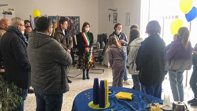 A Gibellina otto donne ucraine accolte da Caritas parrocchiale e Comune