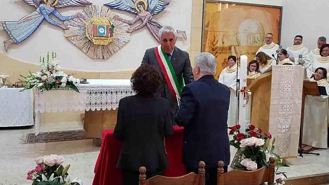 Mazara, 60° anniversario di matrimonio per i coniugi Minagro