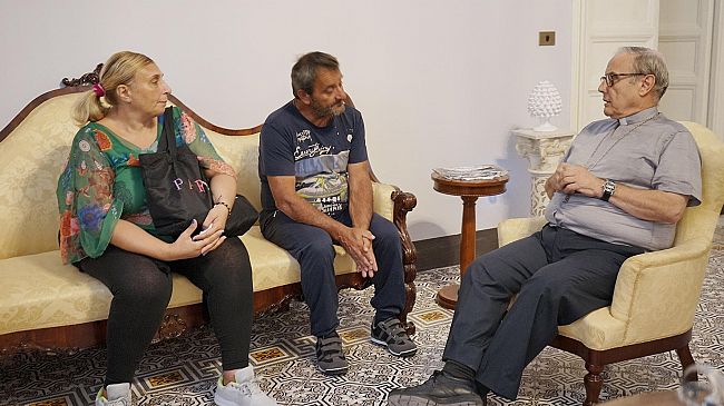 Caritas-Fondazione San Vito accolgono a Mazara del Vallo i coniugi Marchese