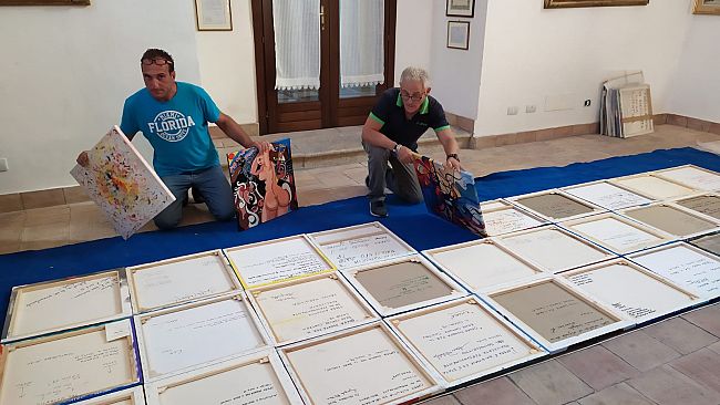 “L’arte contro il Covid-19”: da Mazara del Vallo un dono per la Città di Bergamo