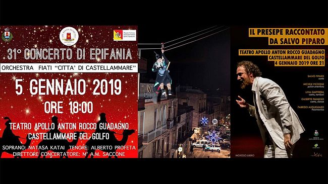 Castellammare del Golfo, Ultimi appuntamenti a chiusura delle festività natalizie