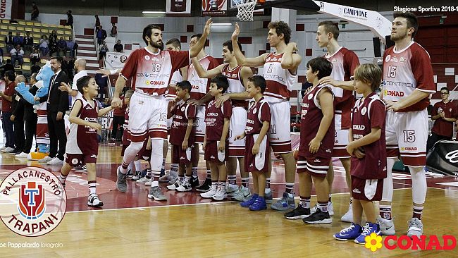 Pall.Trapani: il pregara di Trapani-Tortona