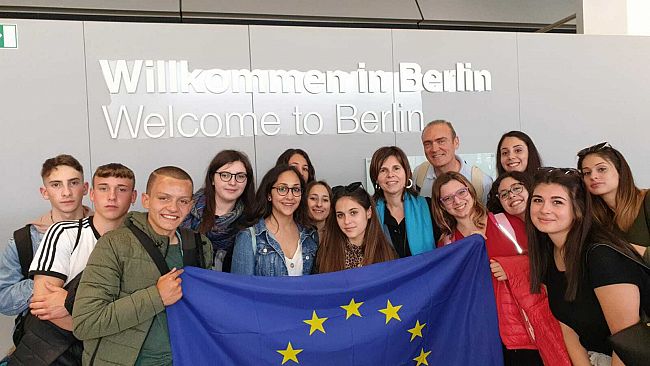 L’Istituto Alberghiero di Erice a Berlino per un progetto sulla cittadinanza europea