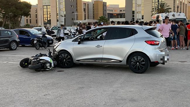 Piazzale Ilio sempre più terra di nessuno, incidente nel pomeriggio