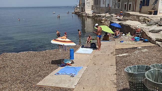 Trapani, arrivano le pedane a Piazzetta del Tramonto