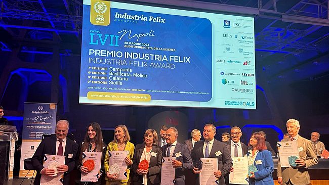 Energia Italia riceve il premio “L’italia che compete” da Industria Felix