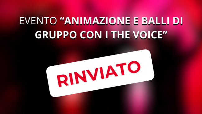 Partanna: l’evento “Animazione e balli di gruppo con I The Voice” è stato rinviato