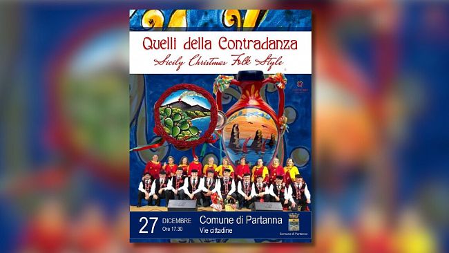 Musica natalizia in chiave folk per vivere la magia del Natale a Partanna