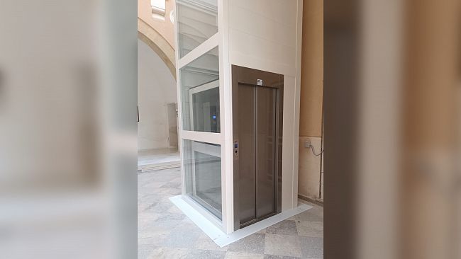 Attivato l'ascensore presso il Municipio di Favignana. Forgione