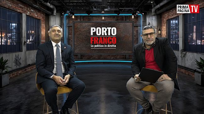 Porto Franco. Ospite della puntata Toni Scilla Segretario Provinciale di Forza Italia Trapani