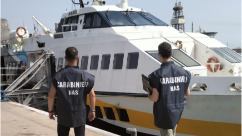 Controlli del N.A.S. a Pantelleria e Lampedusa: sequestrati 3 quintali di cibo e sanzioni per 40 mila euro