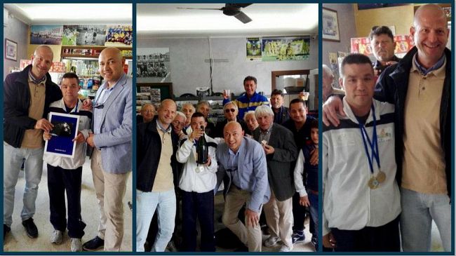 L’assessore Billardello incontra Giuseppe Sciacca campione italiano Fisdir