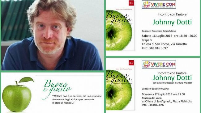 Soc. Coop. Sociale O.N.L.U.S. .”Buono è giusto” . Presentazione del libro sul futuro del welfare italiano.