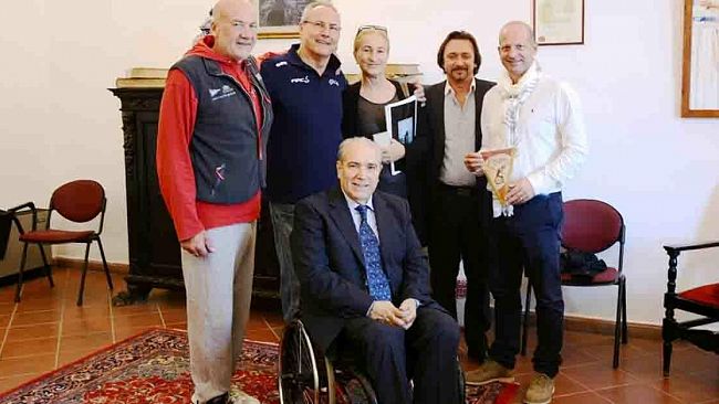 Mazara, visita dei vertici della Federazione Nazionale del Basket in Carrozzina