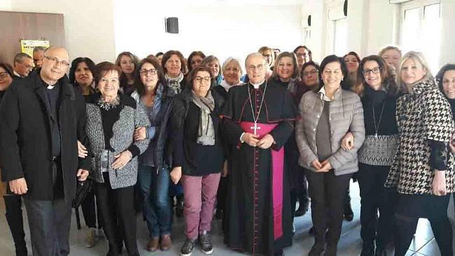 Mazara, visita pastorale del Vescovo al Comando PM ed al Palazzo della Legalità