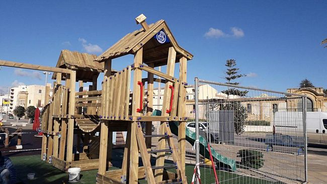 Inaugurazione castello al Parco giochi del lungomare San Vito a Mazara