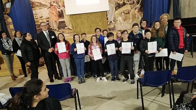 Il Trinity College of London consegna le certificazioni all’I.C. Radice- Pappalardo
